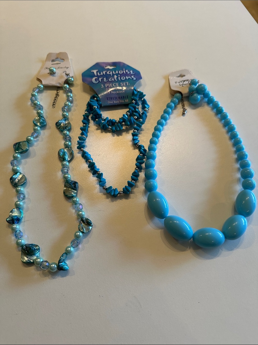 Turquoise Beaded necklace